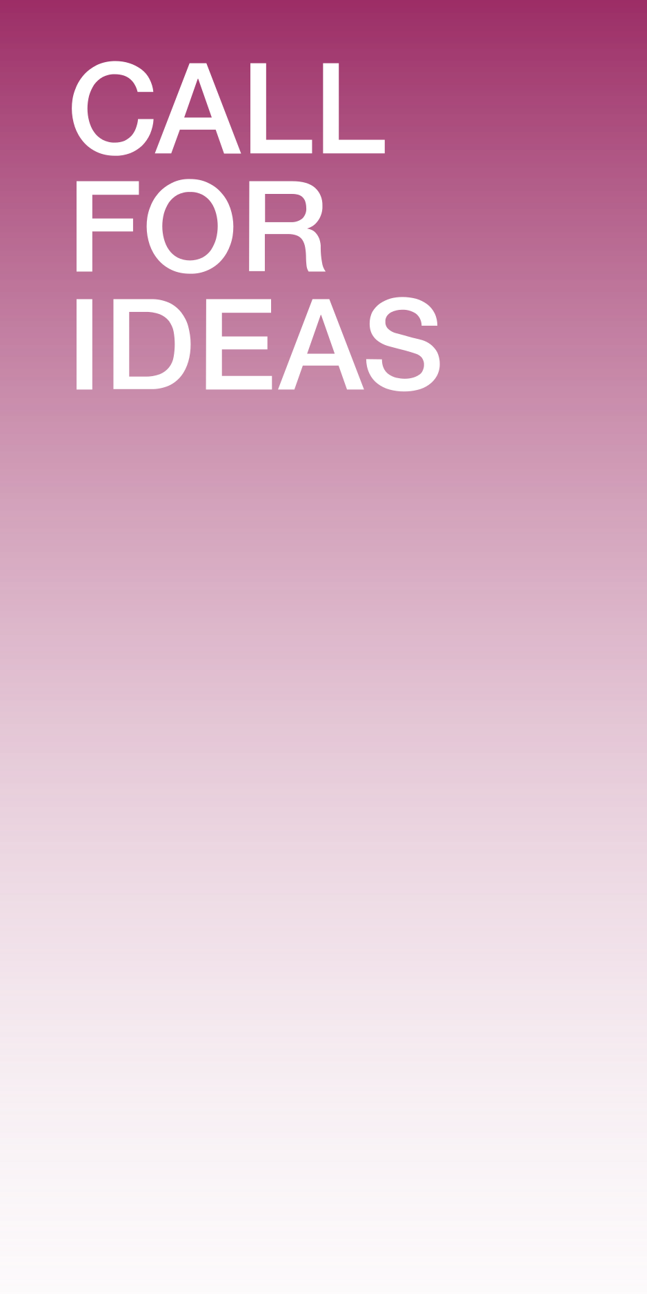 Logo Call for Ideas